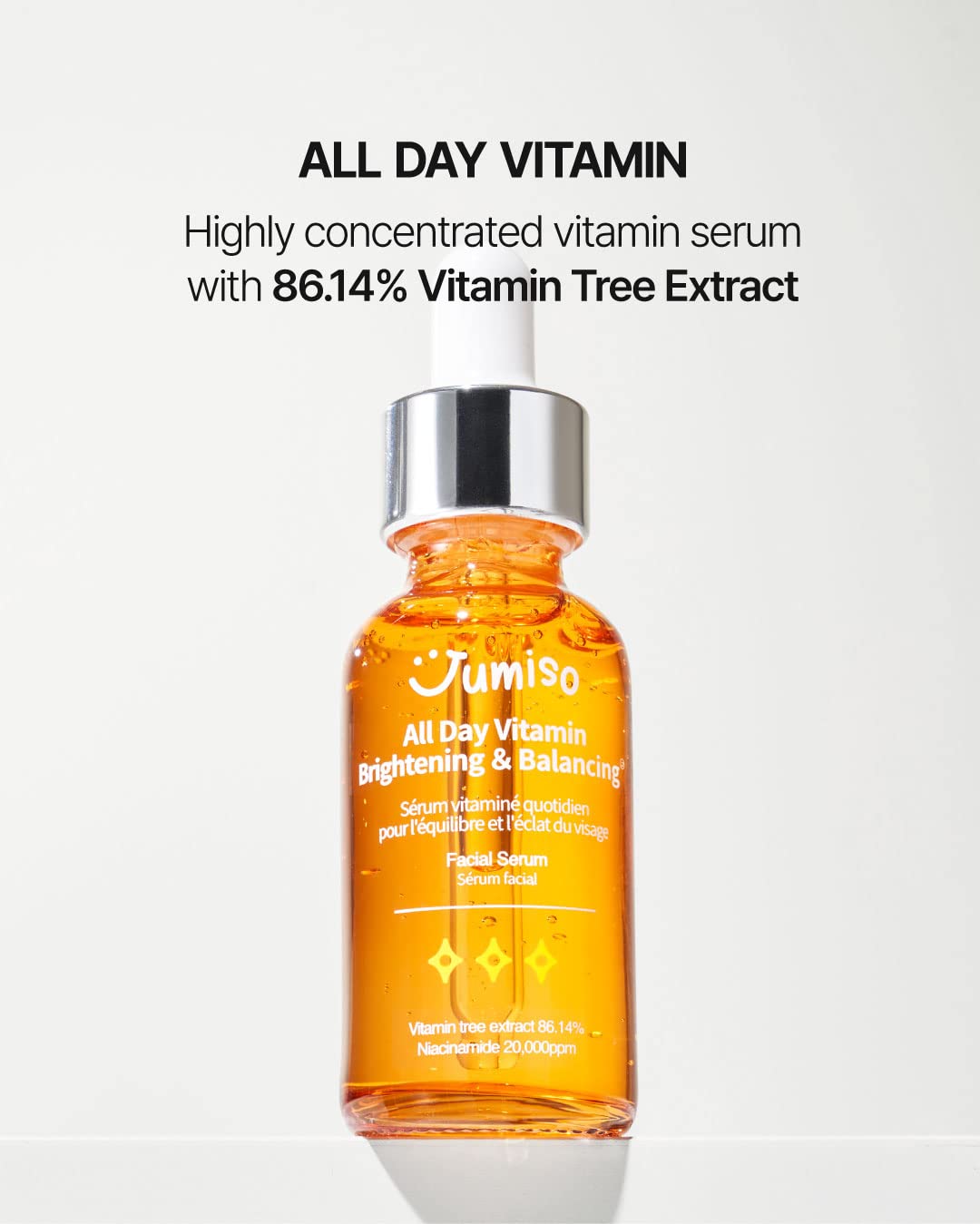 JUMISO - All Day Vitamin Brightening & Balancing Facial Serum