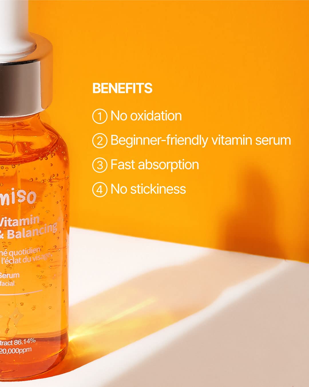 JUMISO - All Day Vitamin Brightening & Balancing Facial Serum