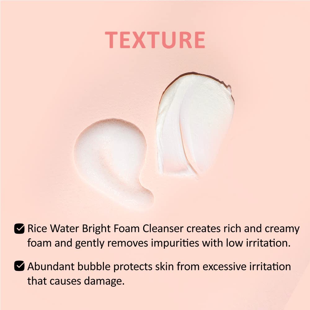 THE FACE SHOP - Rice Water Bright Cleansing Foam