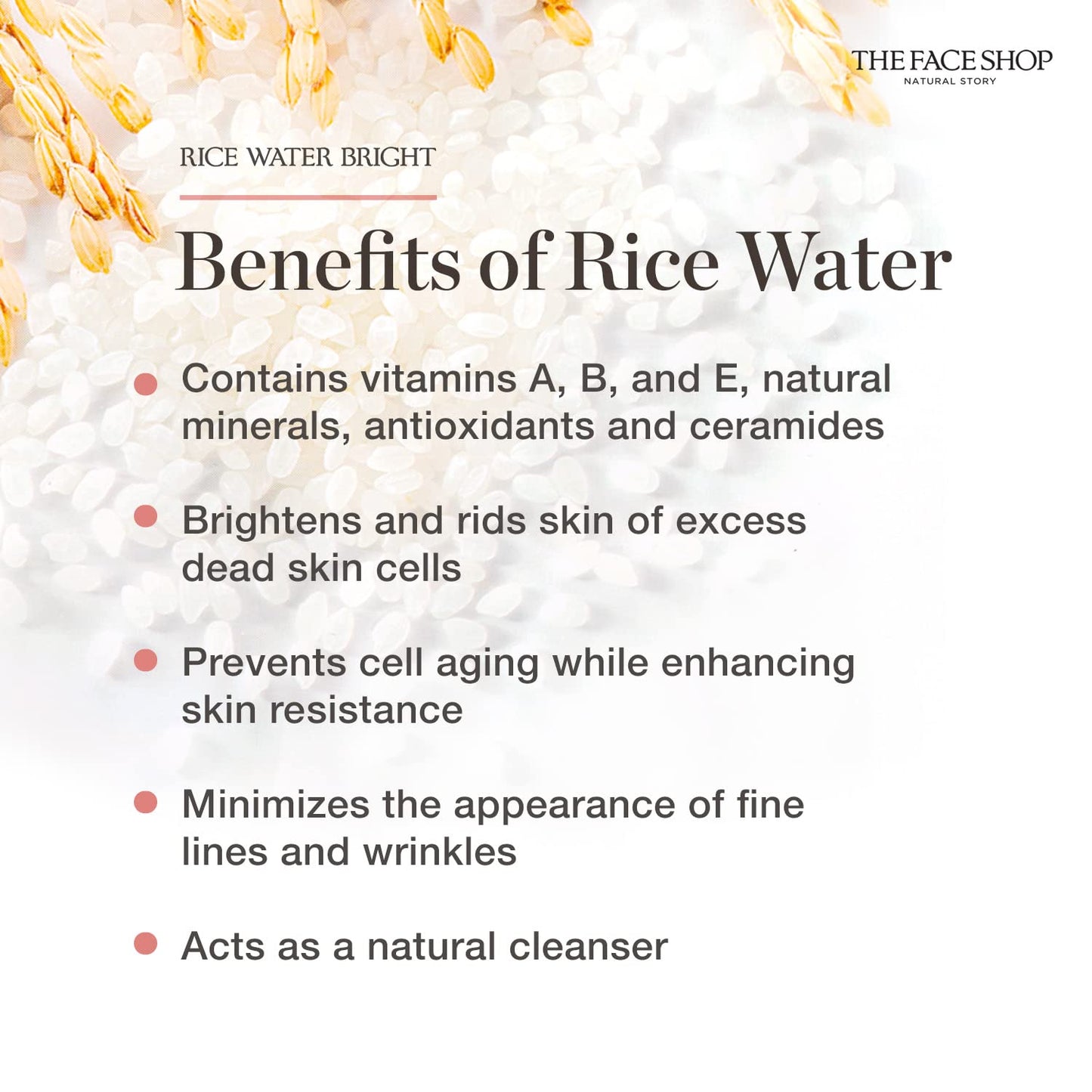 THE FACE SHOP - Rice Water Bright Cleansing Foam