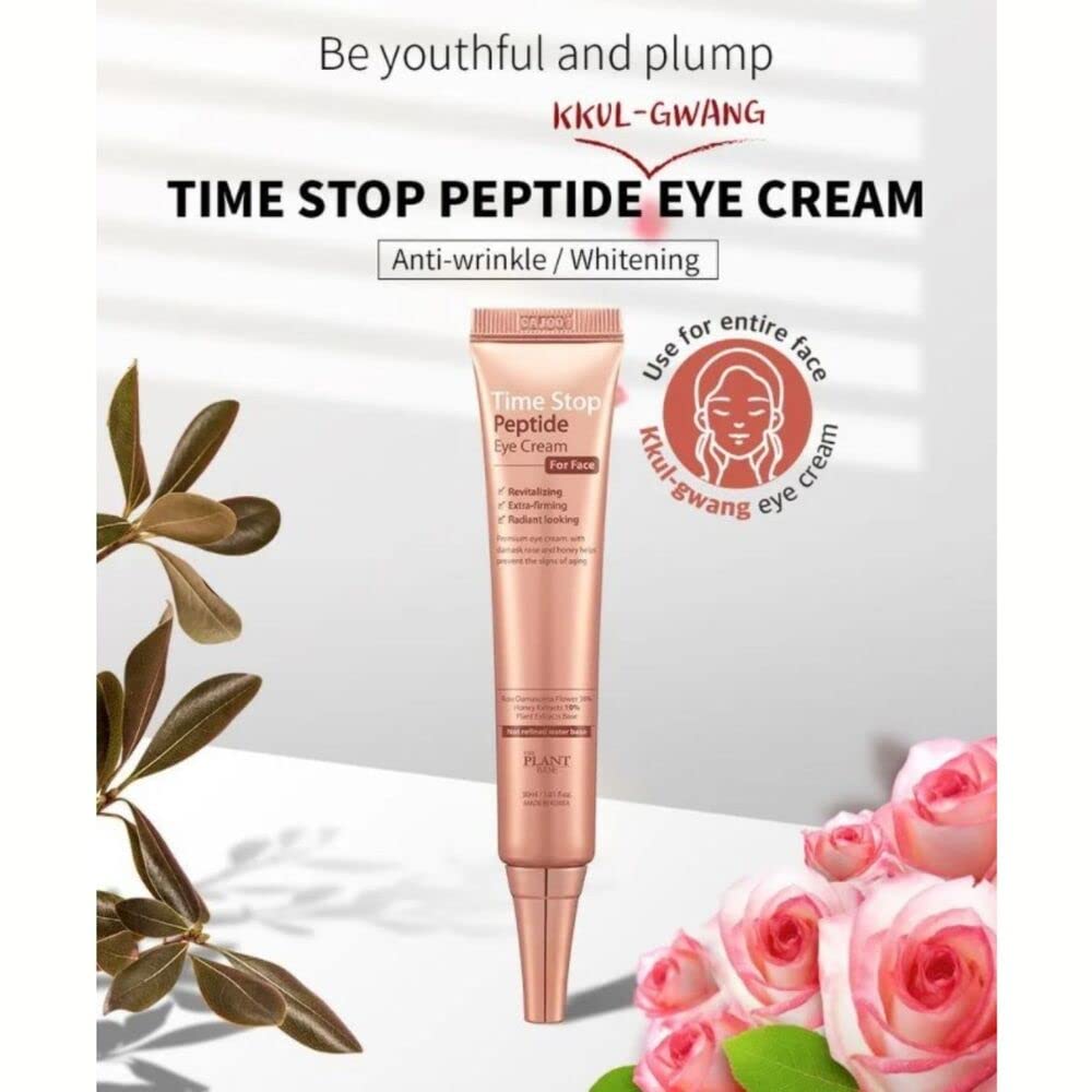 THE PLANT BASE - Time Stop Peptide Eye Cream